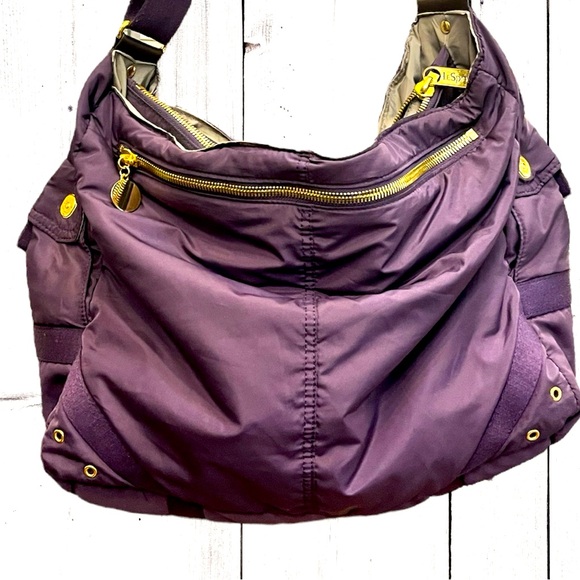 Vintage Stella McCartney/ Le Sport Sac Crossbody Large Messenger Bag - Picture 1 of 15
